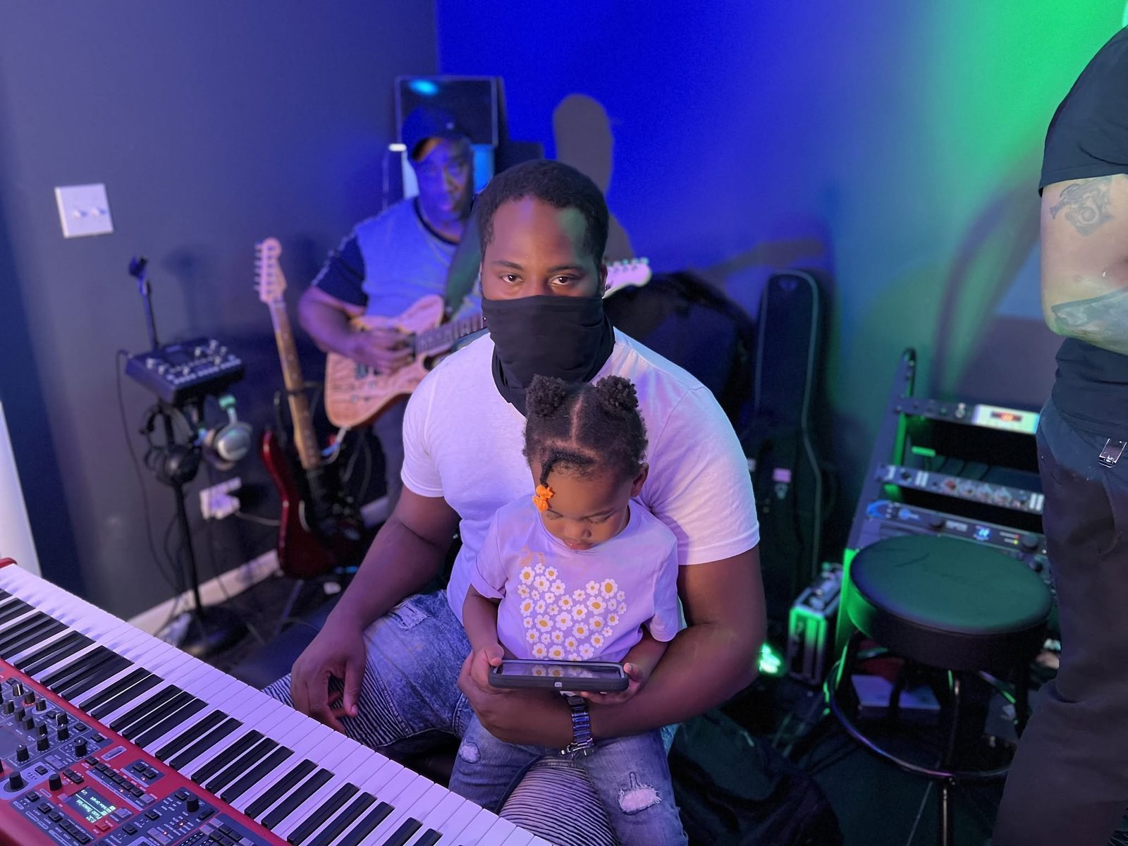 Start them young &mdash; family studio time