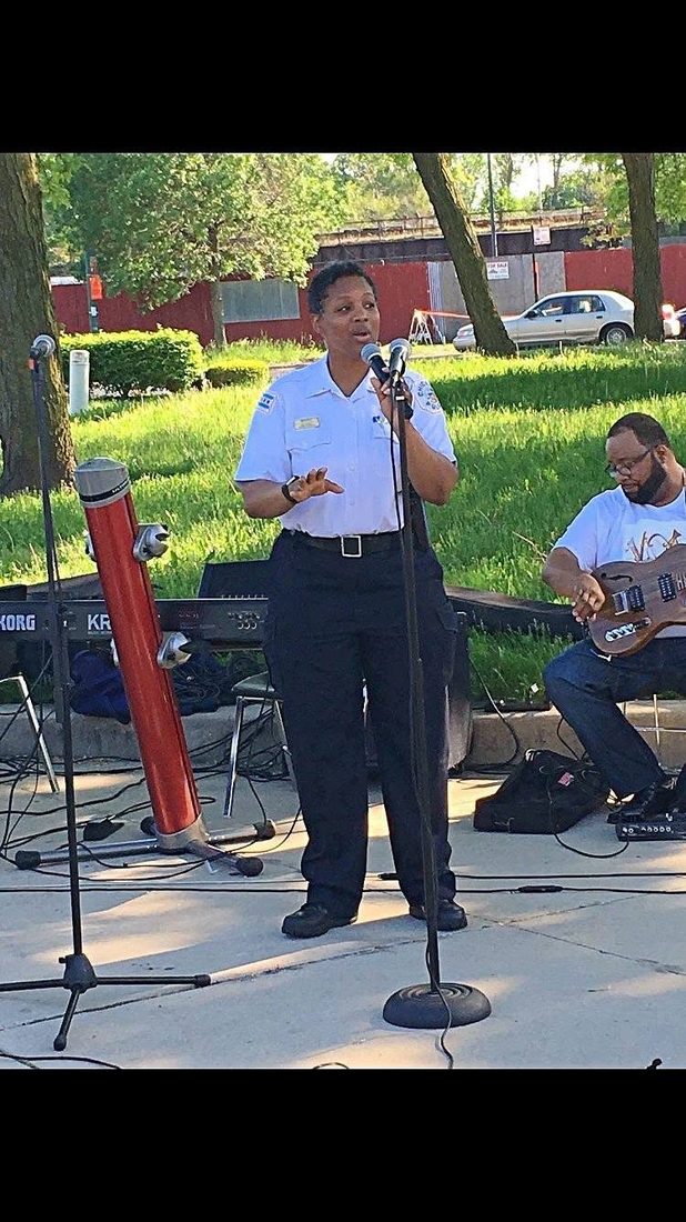 Voices in the park &mdash; music for the block