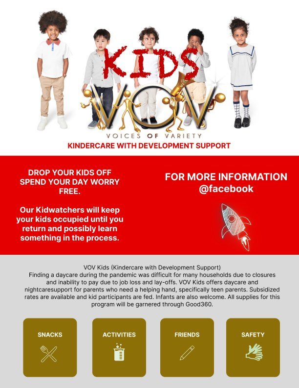 V.O.V KIDS - Kindercare with Development Support