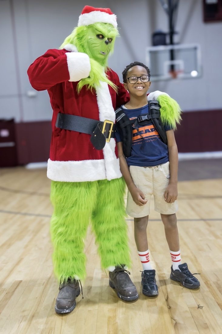 The Grinch dropped by - and found a friend