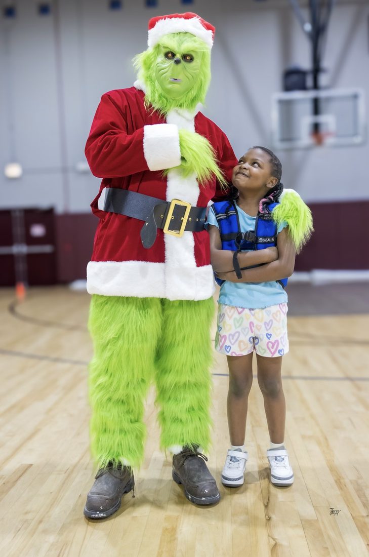 A look up at the Grinch - pure wonder