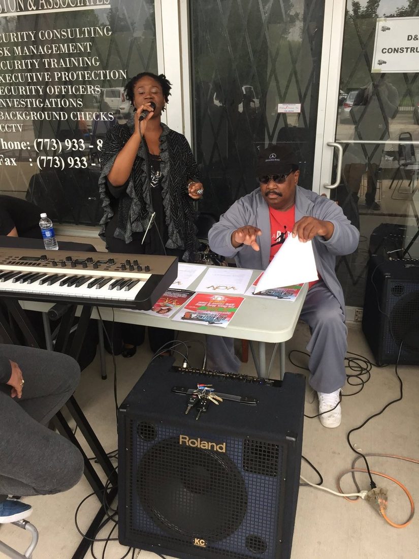 Music where the people are - street-corner soul
