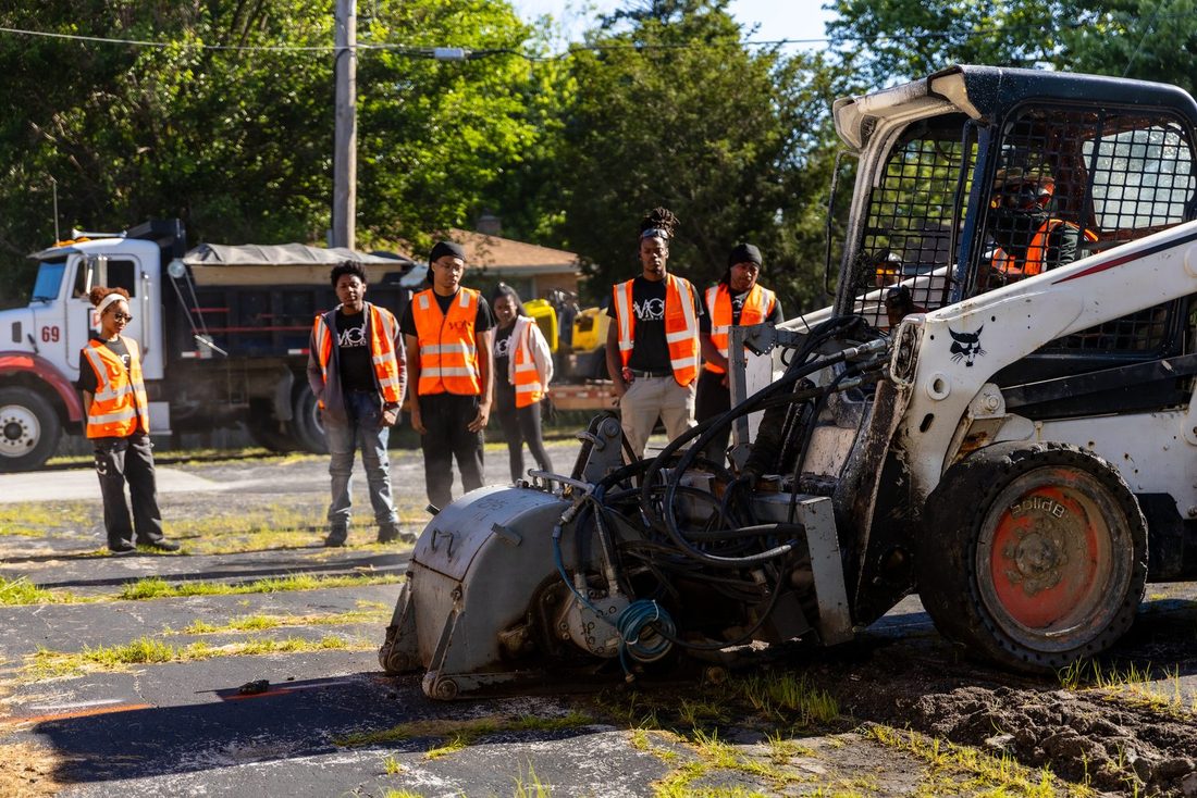 Workforce development &mdash; real machines, real job sites